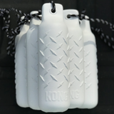 3" white bumpers
