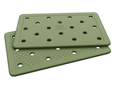 Olive green kennel mats
